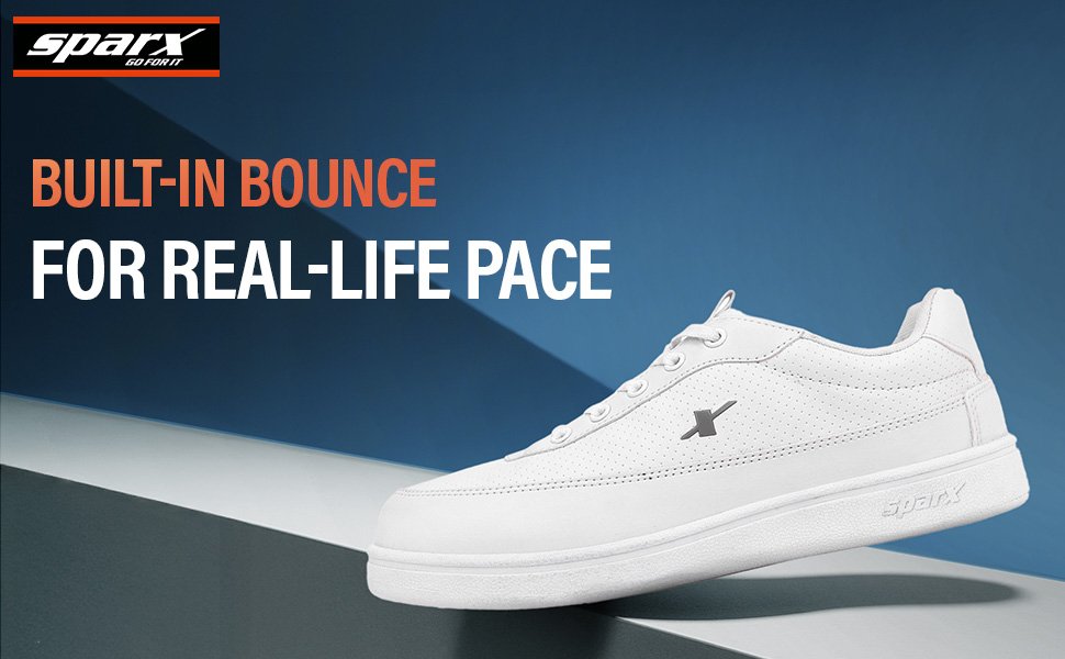 SPARX Men Blue Stylish Sneakers - Image 3
