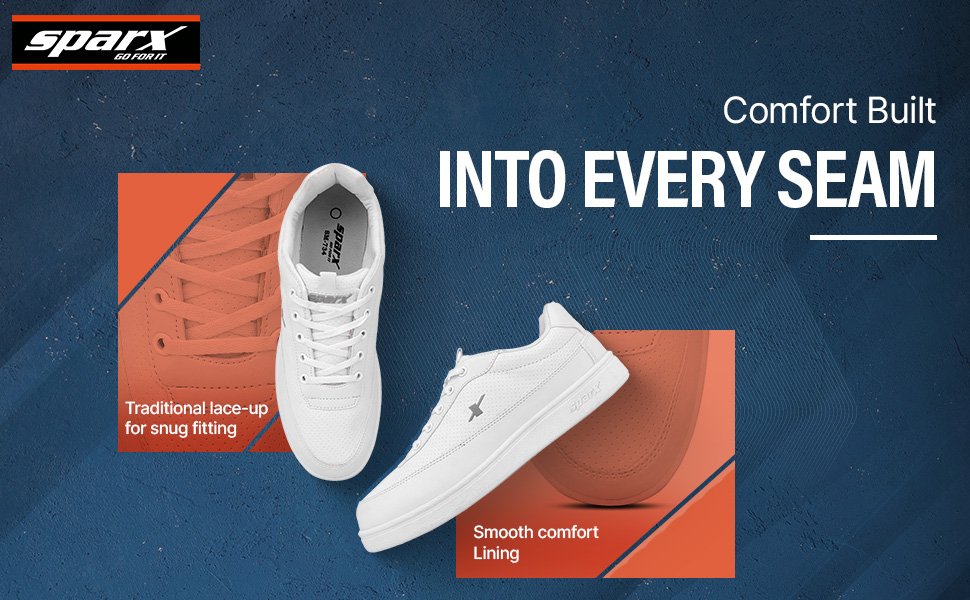 SPARX Men Blue Stylish Sneakers - Image 4